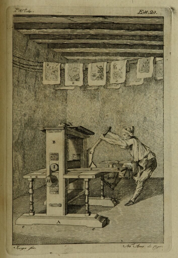 Estampa de João José Jorge 1801